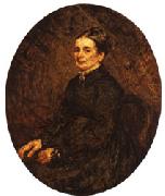 Adolphe-Joseph Monticelli Mne. Teissier oil on canvas